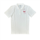 Scarlets Rugby Men's Polo Castore White Core Polo Shirt