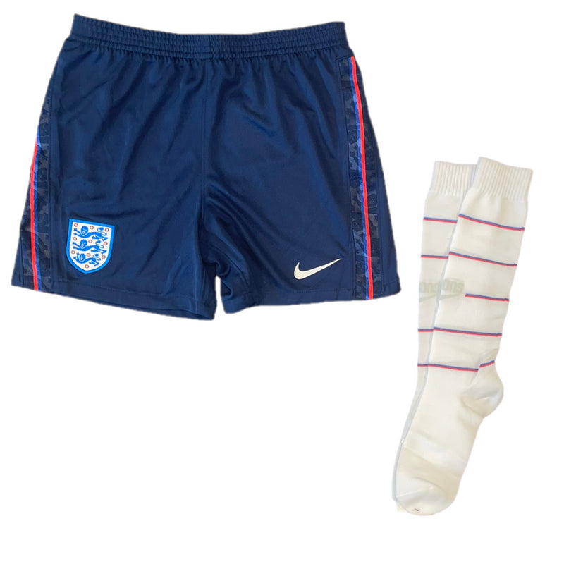 England Football Short & Socks Kid's Nike Mini Kit Set
