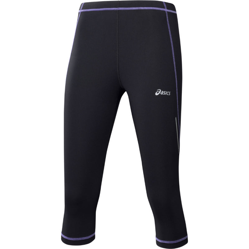 Asics Women's Training Leggings Black/Purple Running Leggings