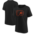 Philadelphia Flyers Women's T-Shirt NHL Black Top