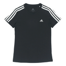 adidas Women's Training T-Shirt Black & White Sports Top
