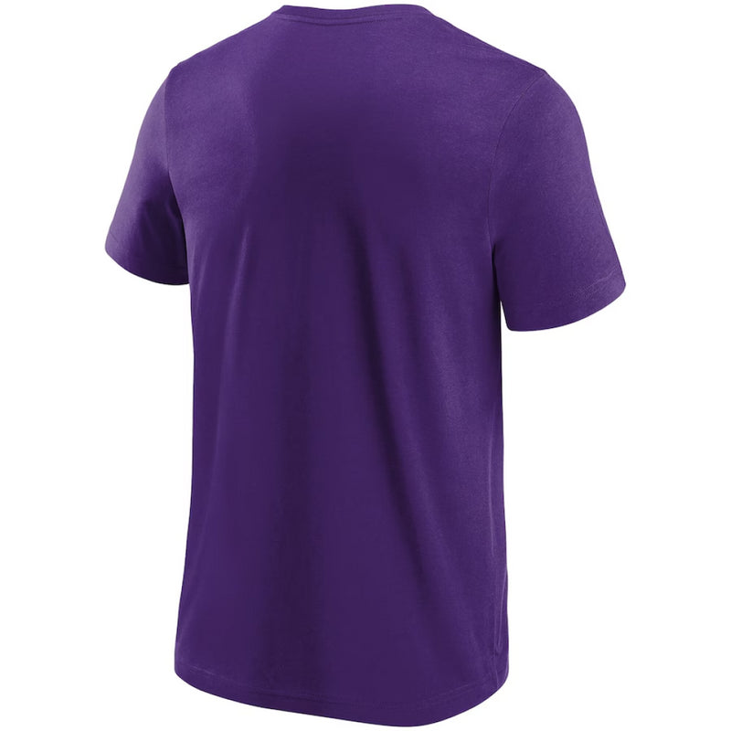 Sacramento Kings Men's T-Shirt NBA Splatter Logo Graphic Top