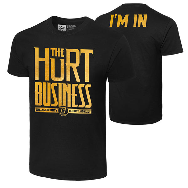 WWE Men's Graphic T-Shirt Bobby Lashley The Hurt Top