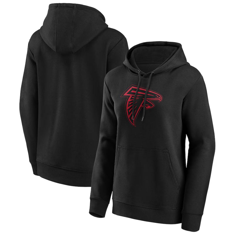 Atlanta Falcons Women's Hoodie NFL Mono Logo Graphic Hoodie