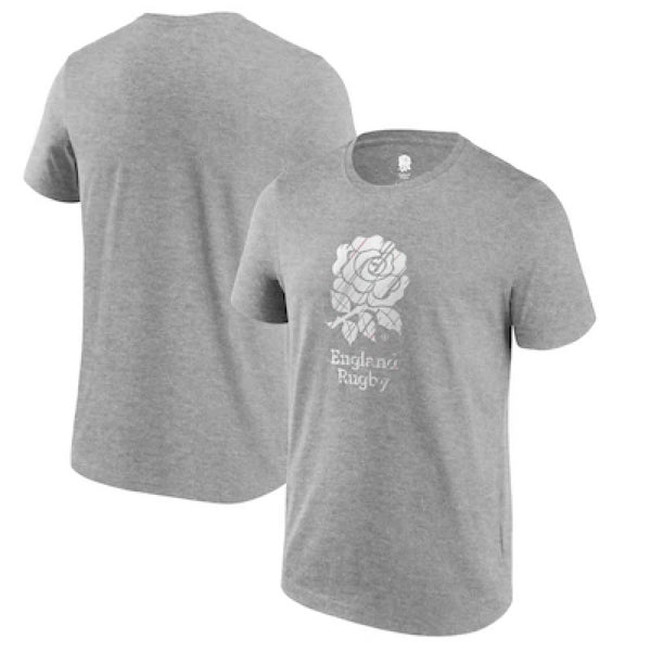 England Rugby Graphic T-Shirt Men's Etch Logo Top