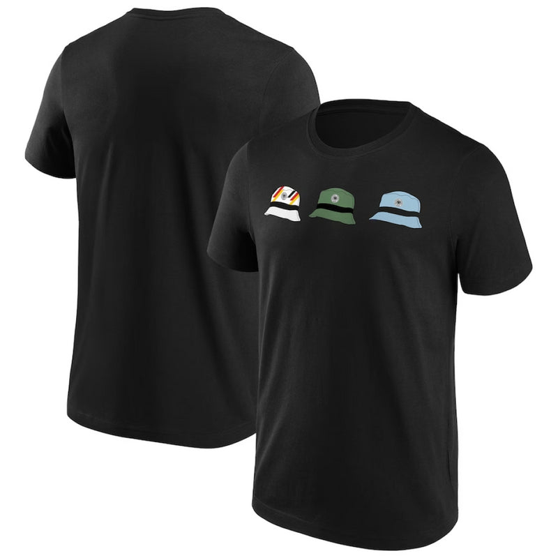 Germany Men's Graphic T-Shirt Football Bucket On Tour Top
