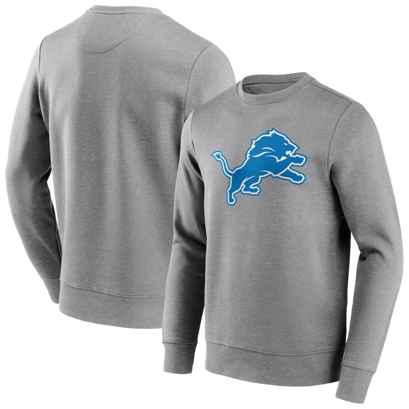 Detroit Lions NFL Sweatshirt Men's Neutral Colour Logo Top