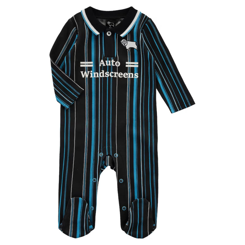 Derby County Baby Wear Football Fanatics Infant Pyjamas