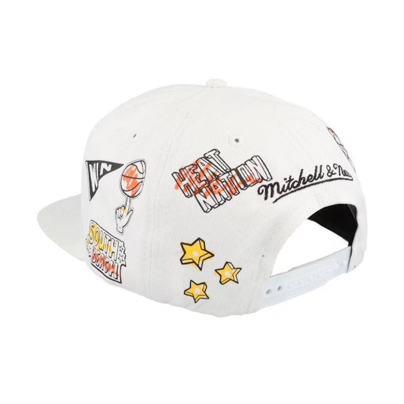 Miami Heat NBA Snapback Men's Mitchell & Ness Cap