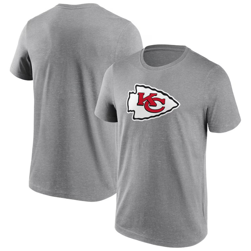 Kansas City Chiefs T-Shirt Men's NFL Neutral Colour Logo Top