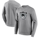 Las Vegas Raiders Sweatshirt NFL Men's Grey Top