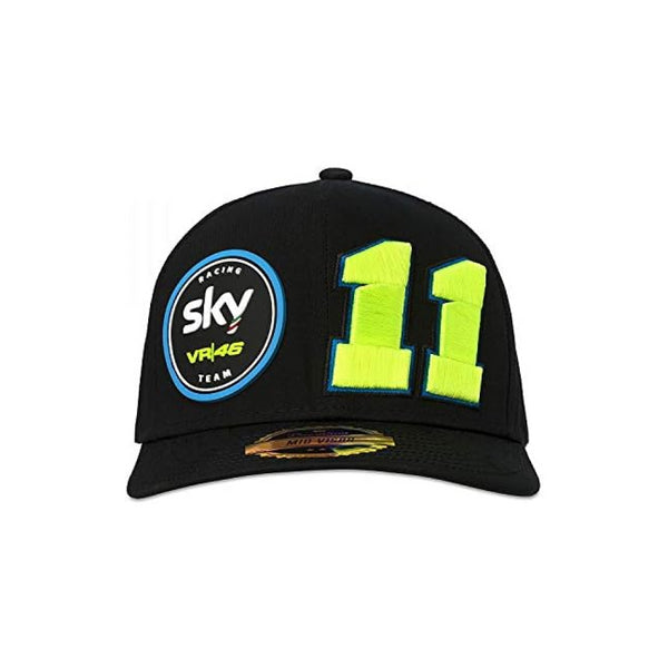 Team Sky Men's Cap MotoGP Black No.11 VR46 Cap