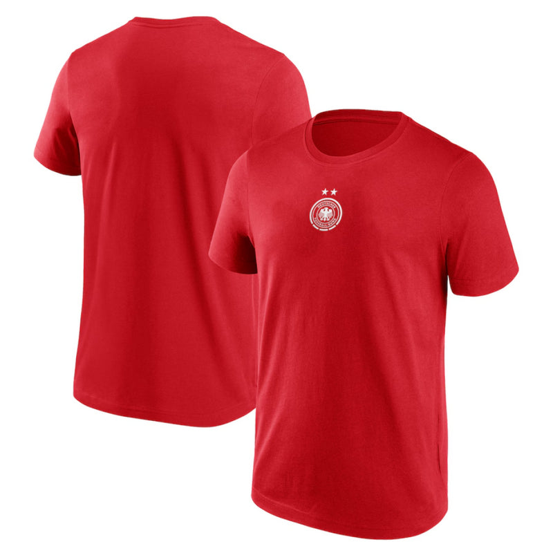 Germany Men's Football T-Shirt Small Mono Logo Top
