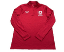 MK Dons Football Men's Top Castore Training LS 1/4 Zip Top