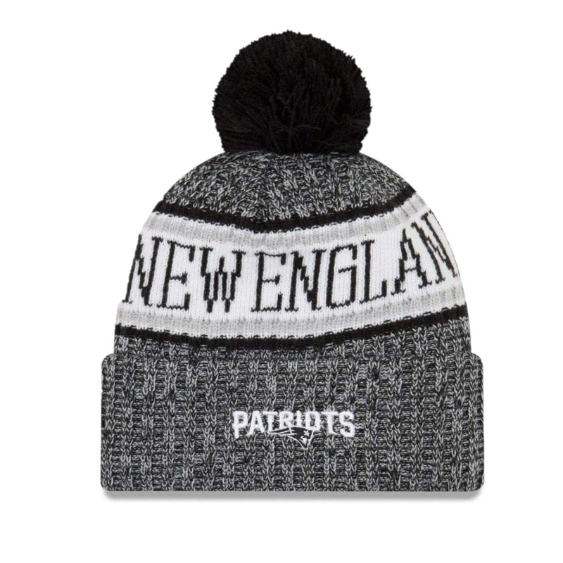 New England Patriots Beanie New Era NFL Sideline 2018 Bobble Hat