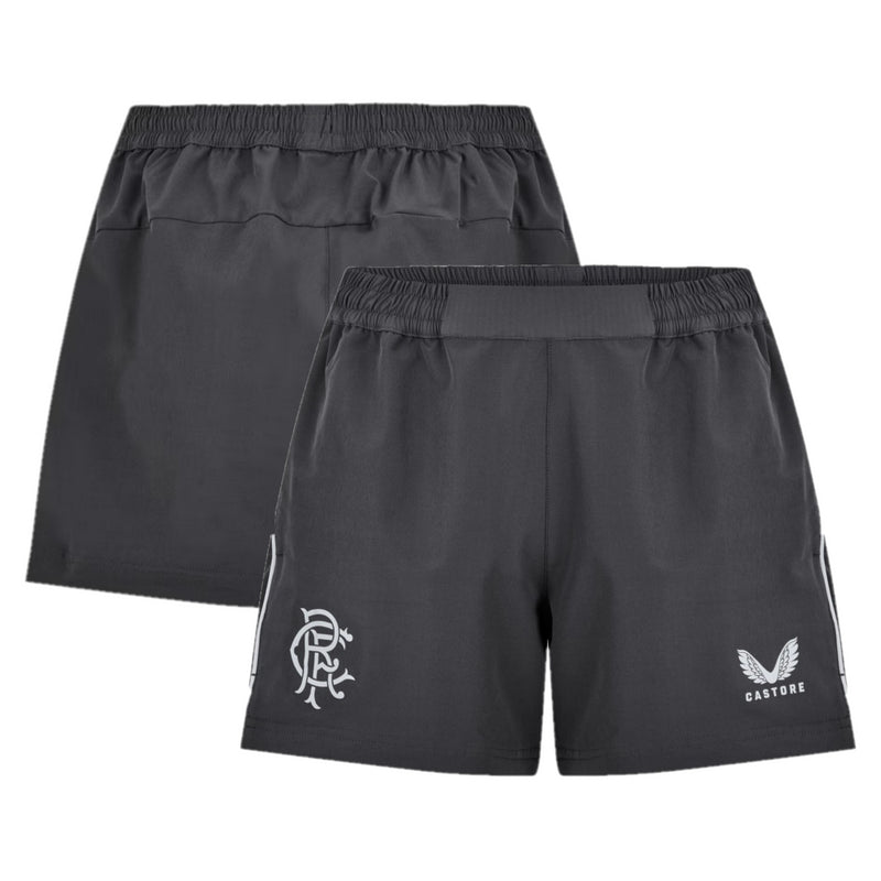 Rangers Women's Football Shorts Castore Travel Training Shorts