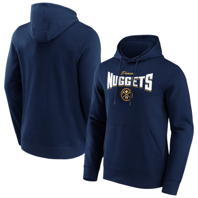 Denver Nuggets Hoodie Sweatshirt Basketball NBA Men's Fanatics Top