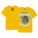 WWE Kid's Yellow T-Shirt Nikki A.S.H Almost Super Heroes Top