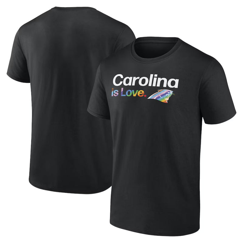 Carolina Panthers Men's T-Shirt NFL Pride Graphic Top
