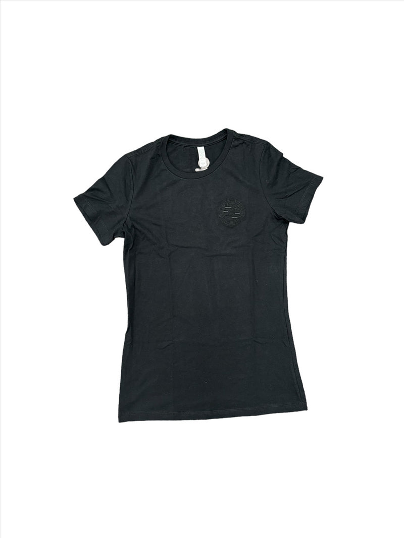 Reading Women's Football T-Shirt Essentials Small Logo Black Top