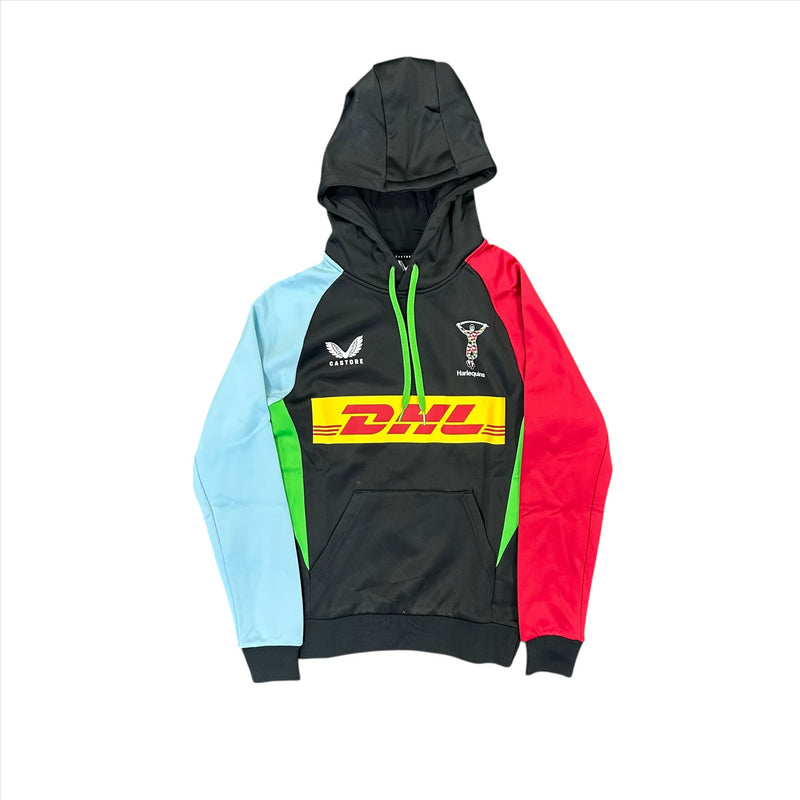 Harlequins Rugby Women's Hoodie Castore Pro Players Hoodie