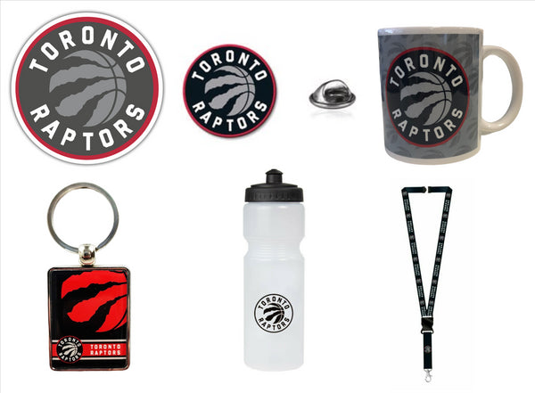 Toronto Raptors Basketball NBA Pack of 6 Chistmas Souvenir Gift Set