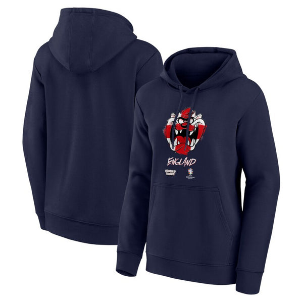 England Women's Graphic Hoodie Football Looney Tunes Hoodie