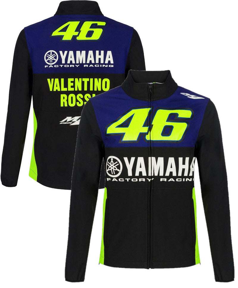 Valentino Rossi Men's Jacket MotoGP Yamaha Dual Softshell Jacket