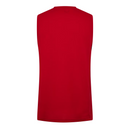 Saracens Men's Rugby Vest Castore Pro Players Red Tank Top