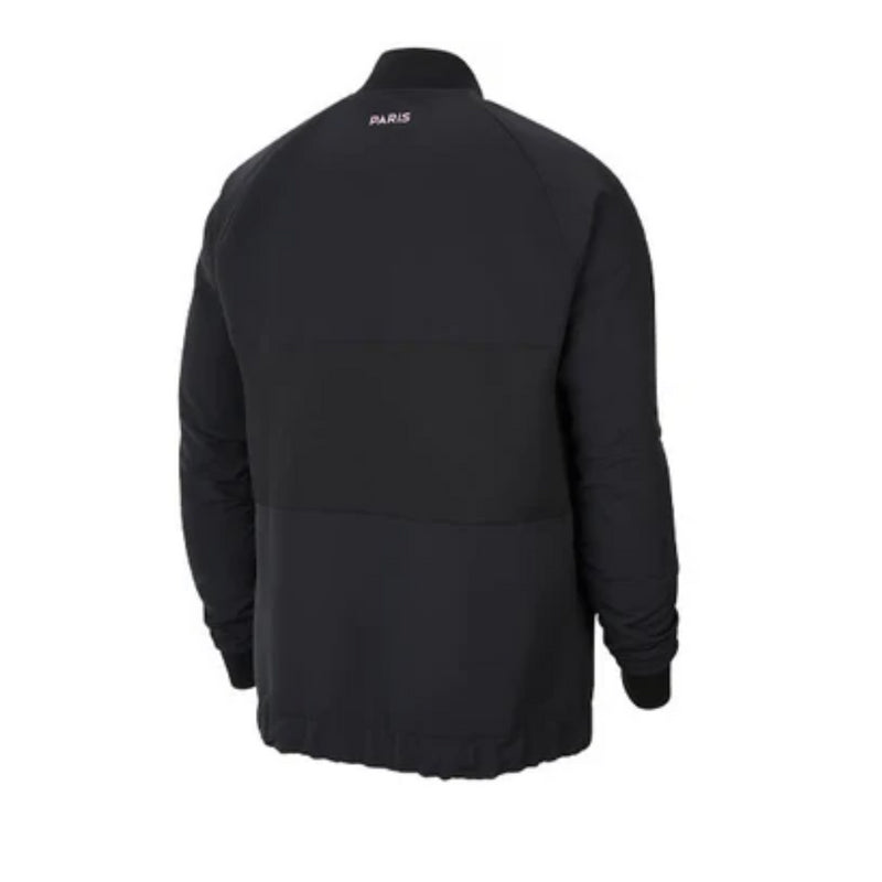Paris Saint Germain Jacket Men's Nike Football 21/22 Black Jacket
