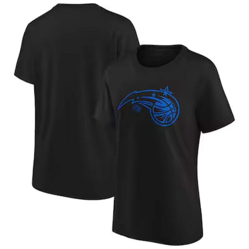 Orlando Magic NBA T-Shirt Women's Mono Logo Graphic Top