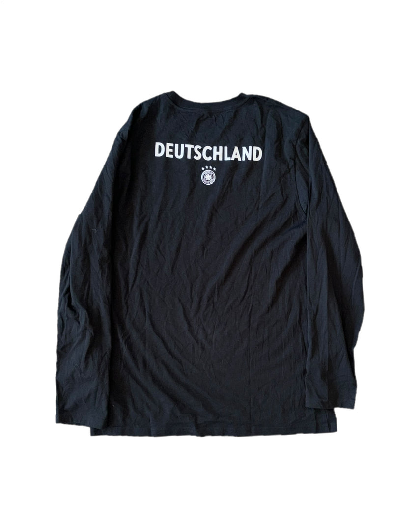 Germany Men's Football T-Shirts LS GER Logo Top