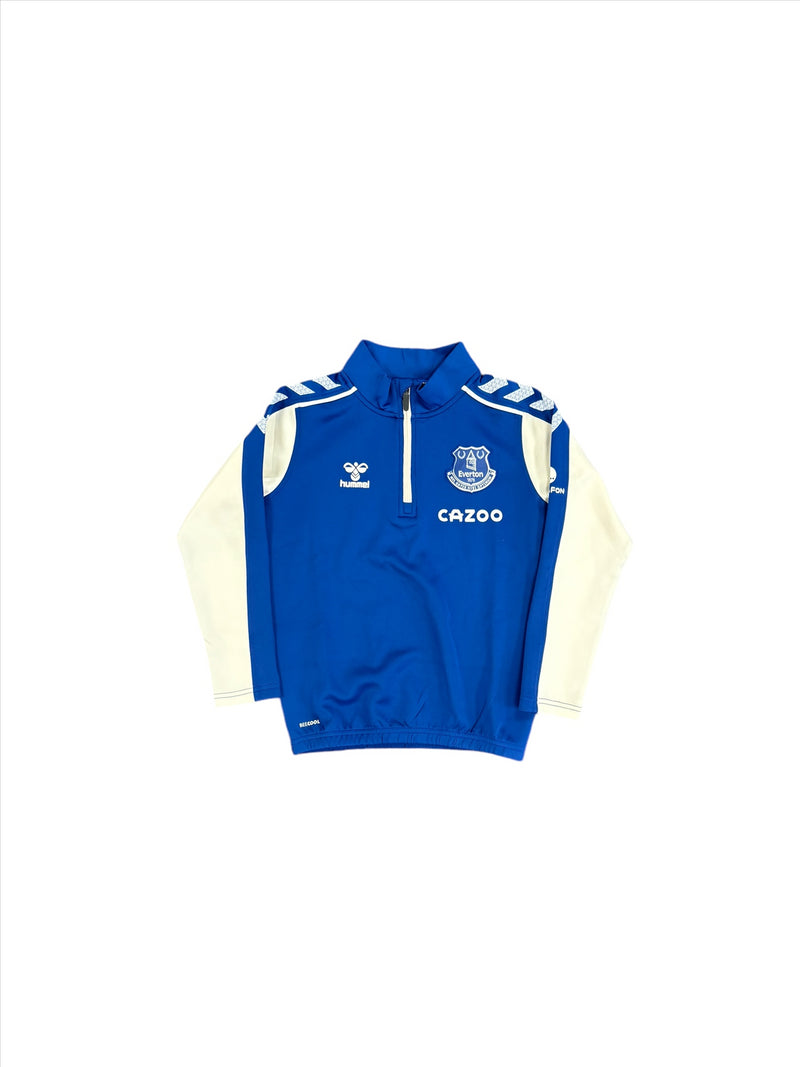 Everton Kid's QZ Top Small Logo 1/4 Top