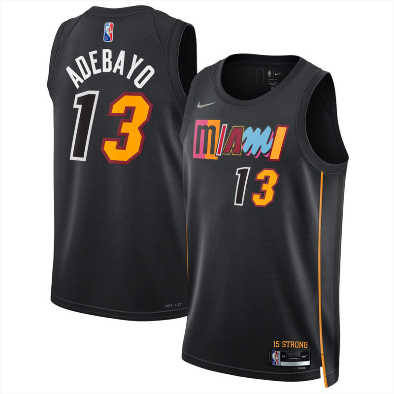 Miami Heat Men's Jersey NBA Nike City 21/22 Top - Adebayo