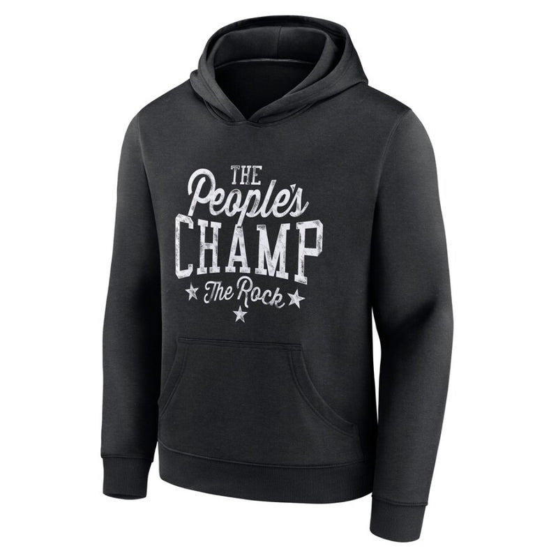 The Rock Kid's Hoodie WWE Black The Peoples Champ Hoodie