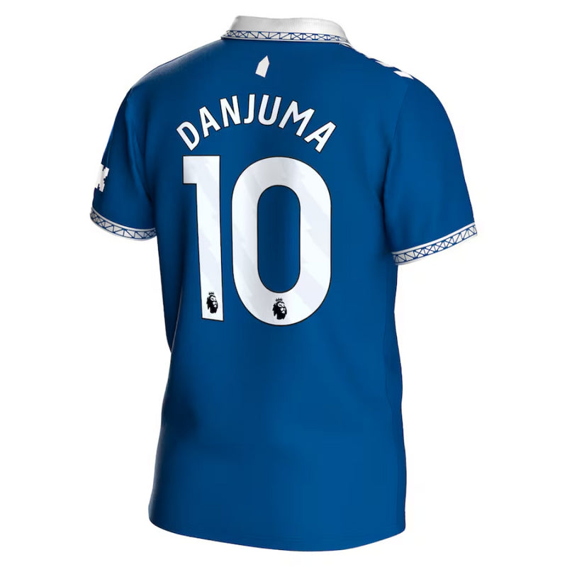 Everton Men's Football Shirt Hummel Home Top - Danjuma 10