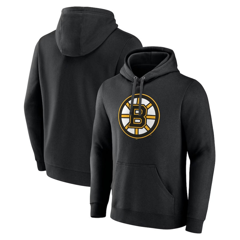 Boston Bruins Hoodie Sweatshirt Men's NHL Ice Hockey Fanatics Top