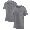 Team D Olympics T-Shirt Women's Philosophy Grey Top