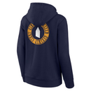 Everton Women's Football Hoodie Revolve Navy Top