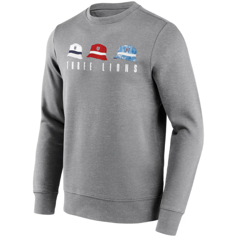 England Men's Graphic Sweatshirt Football Bucket On Tour Top