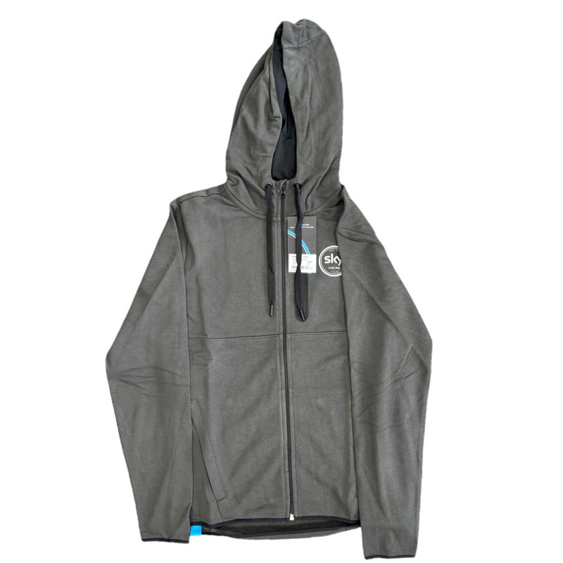 Team Sky Grey Jacket Valentino Rossi Moto GP Men's Fleece