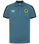 Men's Wolverhampton Wanderers Polo Castore Football Travel Tee - New