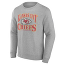 Kansas City Chiefs Sweatshirt Men's NFL Grey Top
