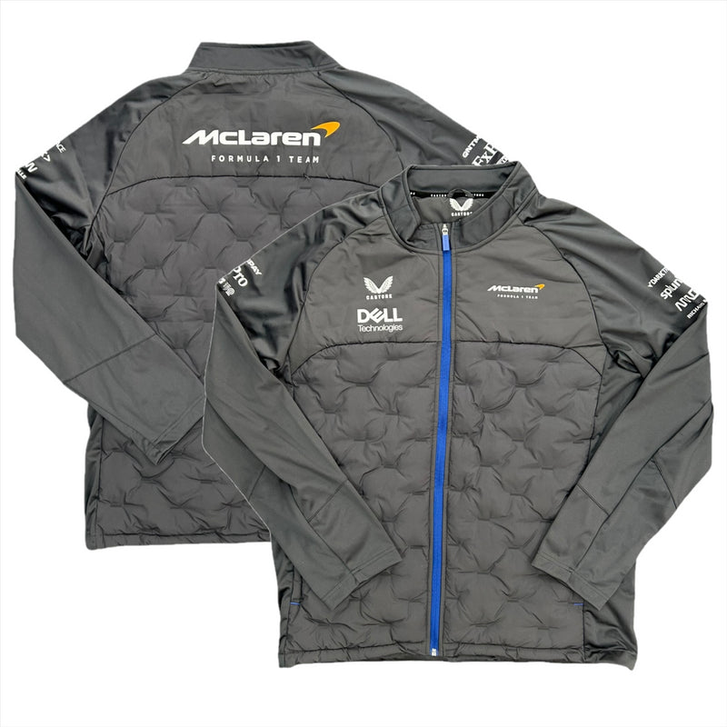 McLaren Men's F1 Jacket Castore Team Padded Hybrid Top
