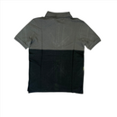 VR46 Men's MotoGP Polo Grey & Black Core Groove Polo Shirt