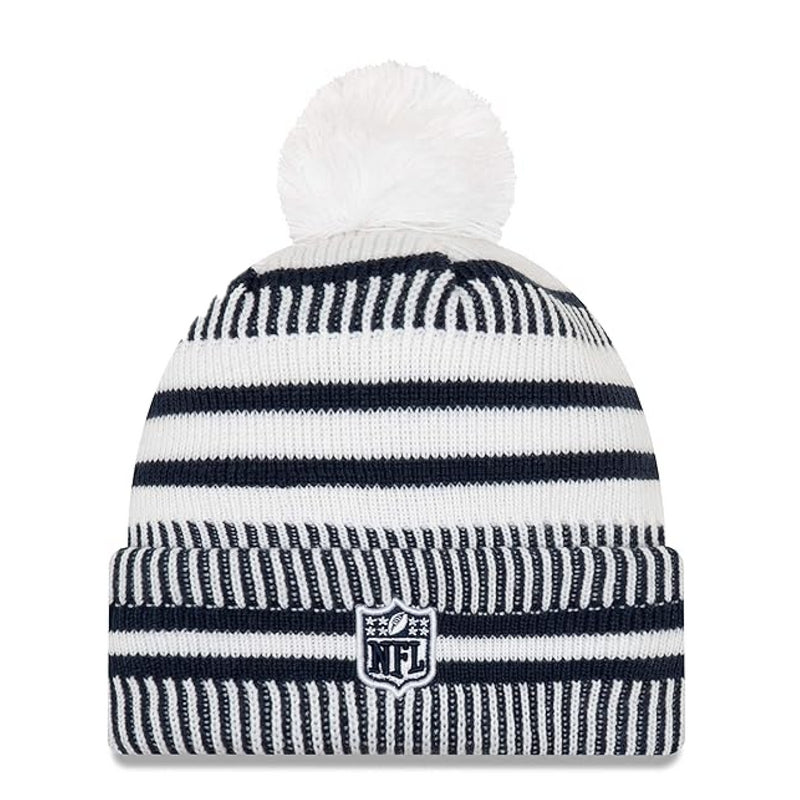 Los Angeles Rams Beanie New Era NFL White Knit Bobble Hat