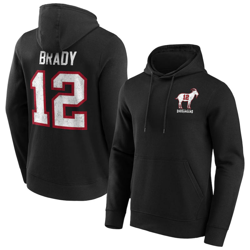 Tampa Bay Buccaneers Hoodie Men's NFL Tom Brady Sneak Hoodie