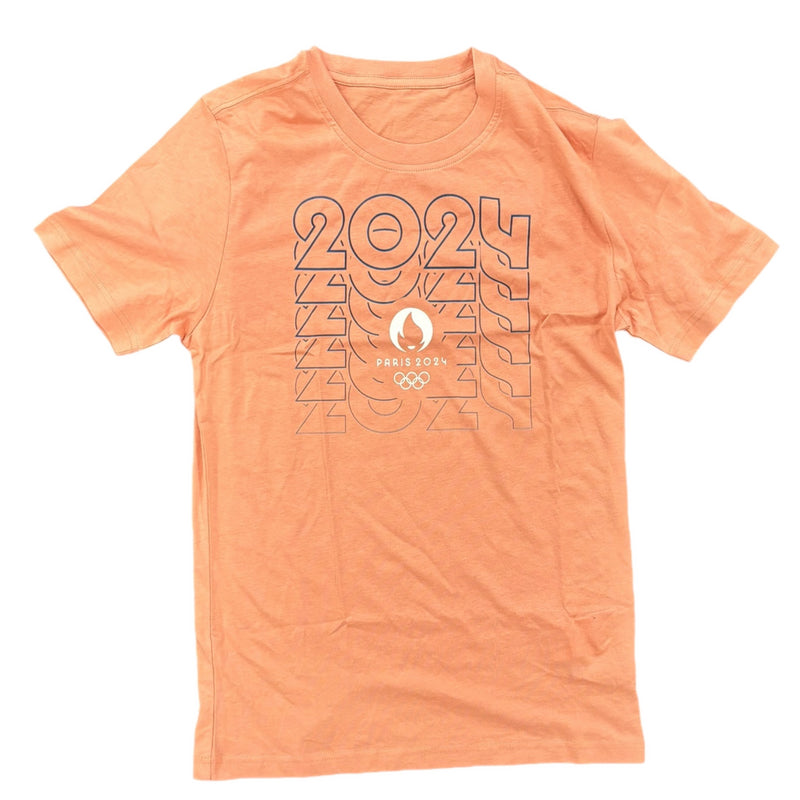Paris Olympics 2024 T-Shirt Men's Overlay Graphic Top