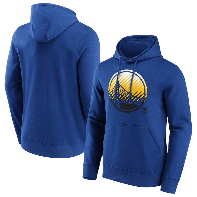 Golden State Warriors Hoodie Men's NBA Fade Hoodie