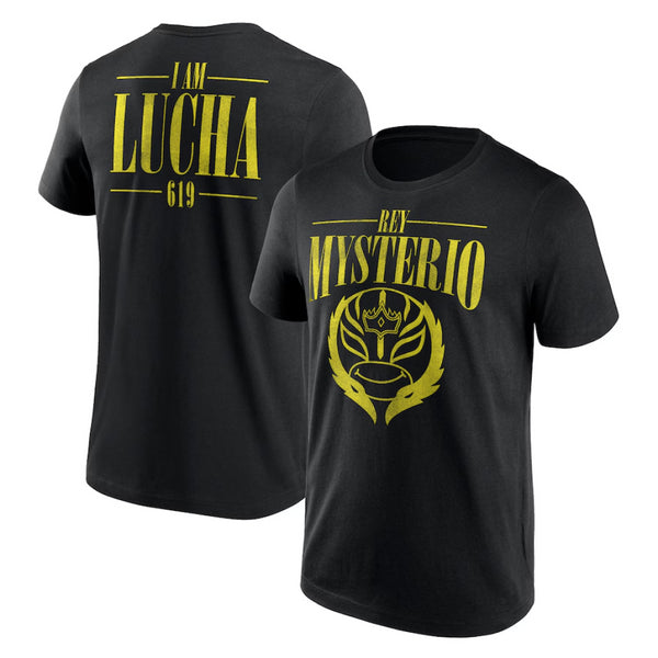 WWE Men's Graphic T-Shirt Rey Mysterio Lucha Top